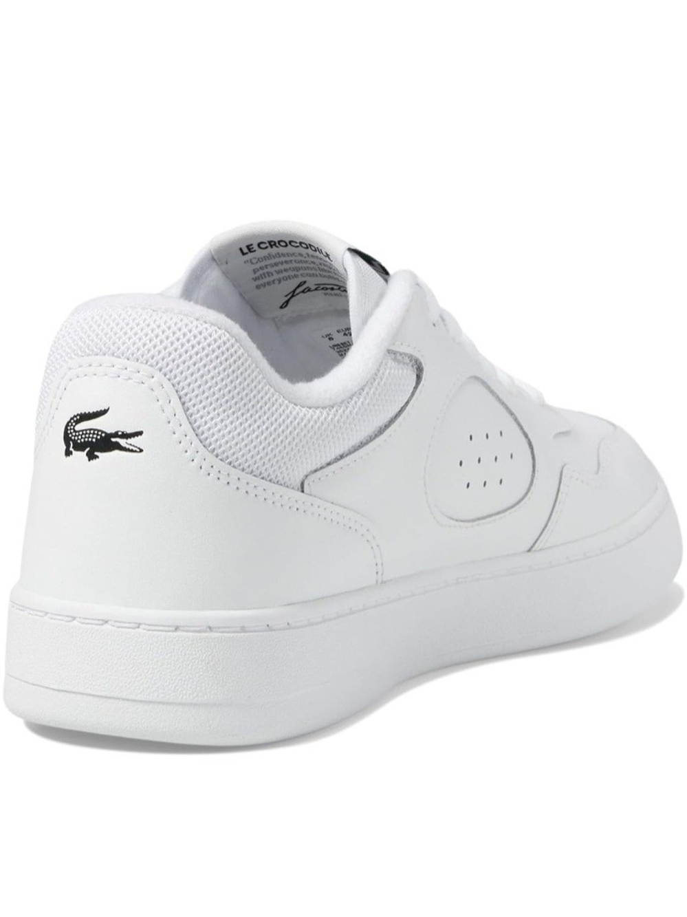 Lacoste Court White Lineset Athletic Sneakers US Men's Size 10.5 NIB - Picture 6 of 12
